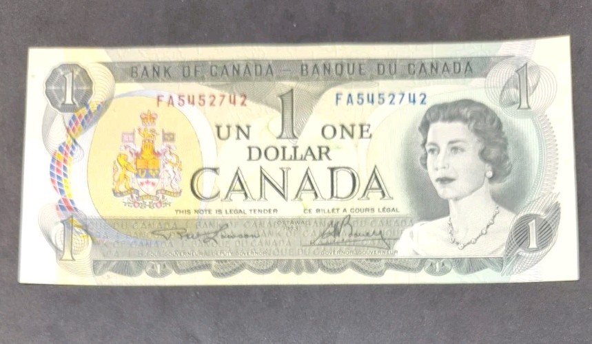 1973 Canada One Dollar FA5452742