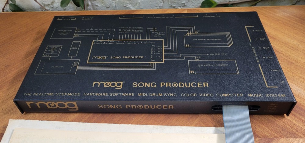 Moog Sound Producer MIDI/Drums/Sync Trigger Intereface W/ Software Commodore 64