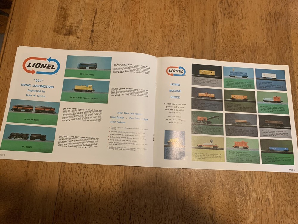 Lionel 1969 catalog. Golden Spike Centennial