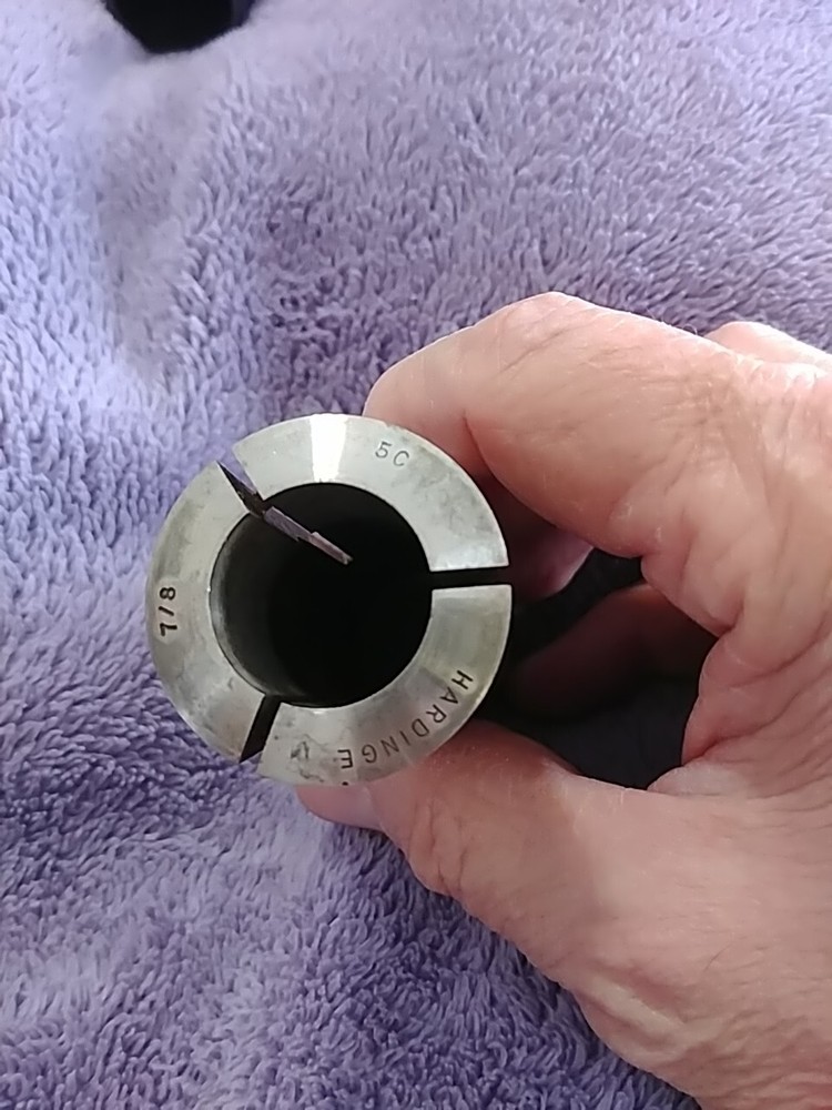 7/8" Hardinge 5C Round Collet External Threads Only