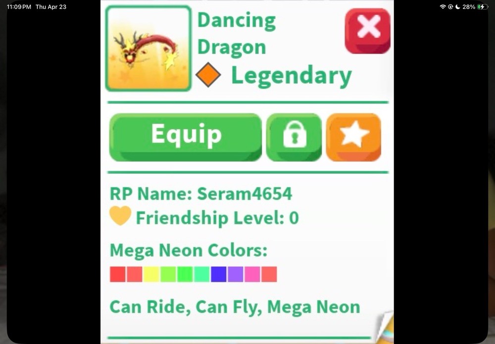 Adopt Me! Legendary MEGA/NEON Pet BUNDLE!