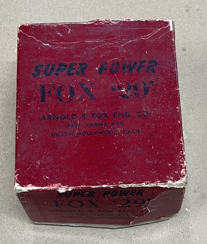 Vintage FOX .29 Model Airplane Engine