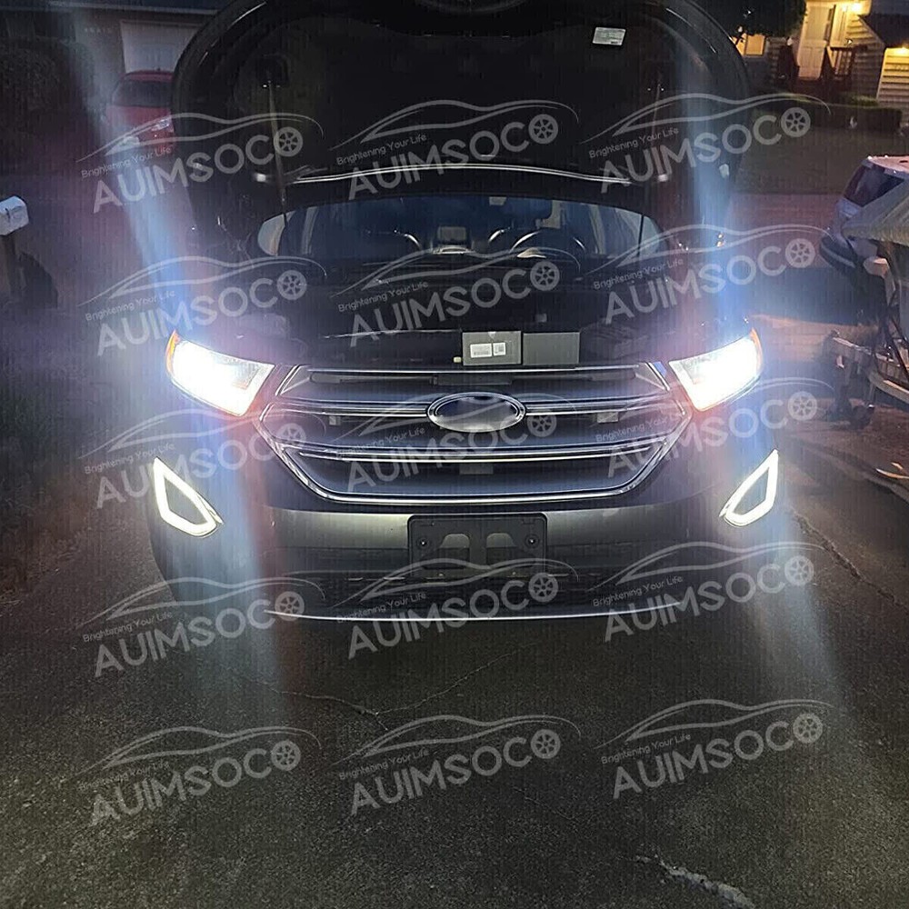 12000K LED Headlight Low Beam Bulbs Kit For Chevy Silverado 1500 2500 2007-2015