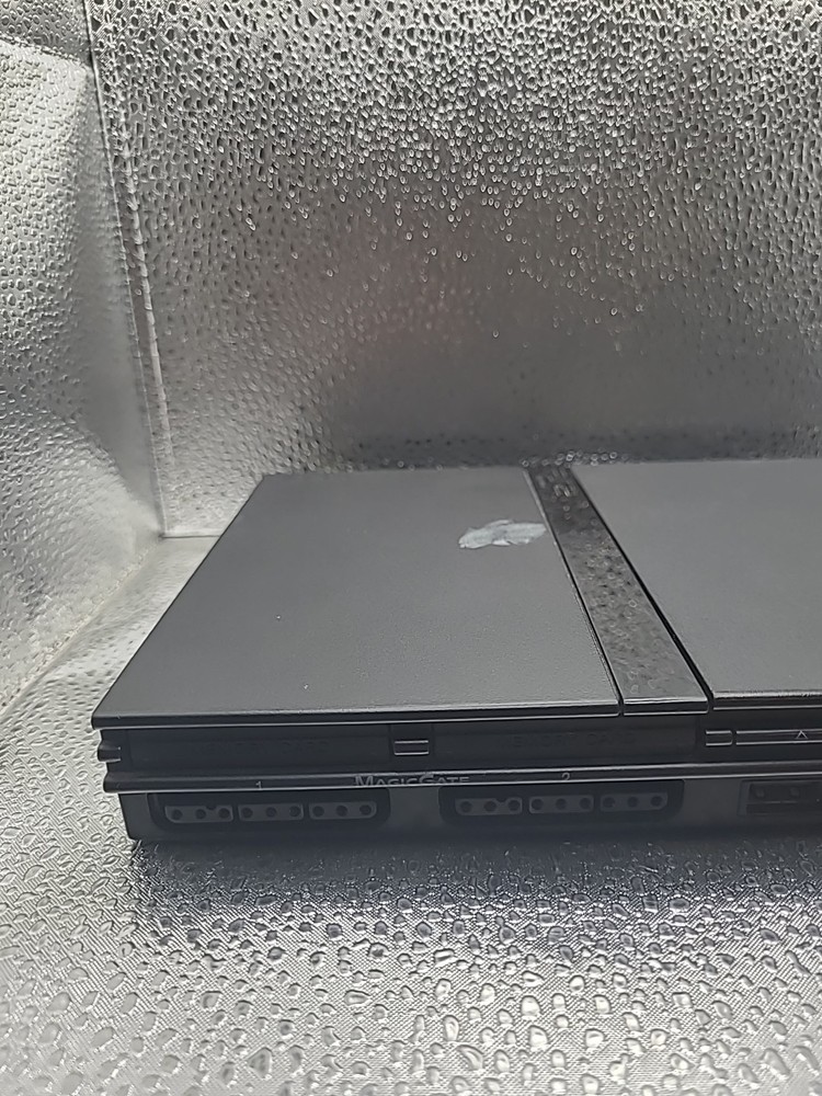 Sony PlayStation 2 PS2 Slim Console SCPH-79001 Black Tested Working + Controller