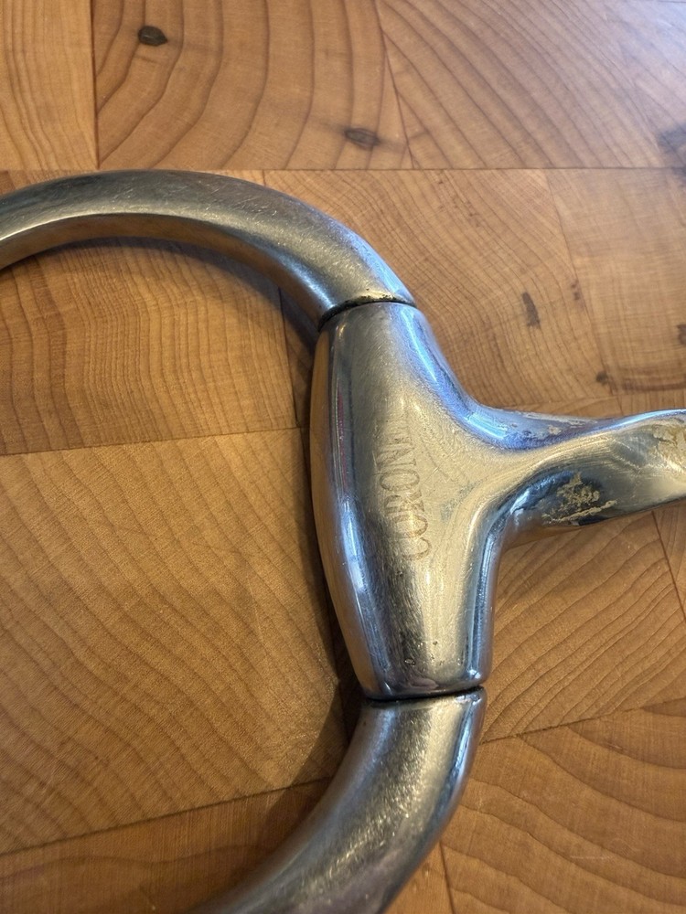 Coronet 5 1/2” Slow Twist Eggbutt Snaffle Bit