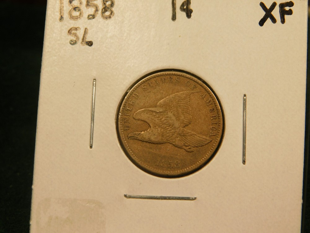 1858 SL  Flying Eagle Cent Item # 9658