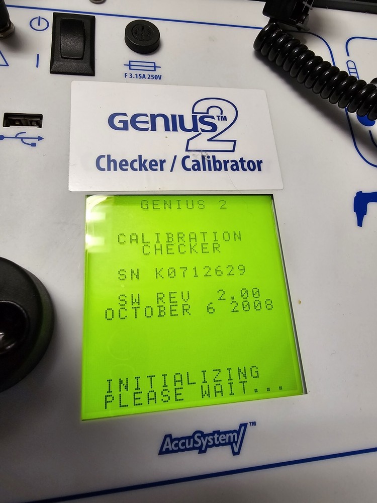 KENDALL Genius 2 Checker/Calibrator as Pictured Working Nice Condition