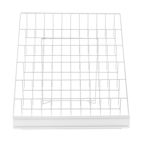 6-Tier Countertop Book Rack Display Stand for Comics, DVDs, and More