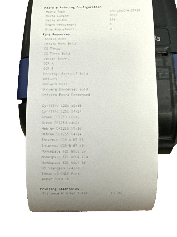 Intermec PR3 Mobile Thermal Receipt Printer Bluetooth USB – Portable POS Courier