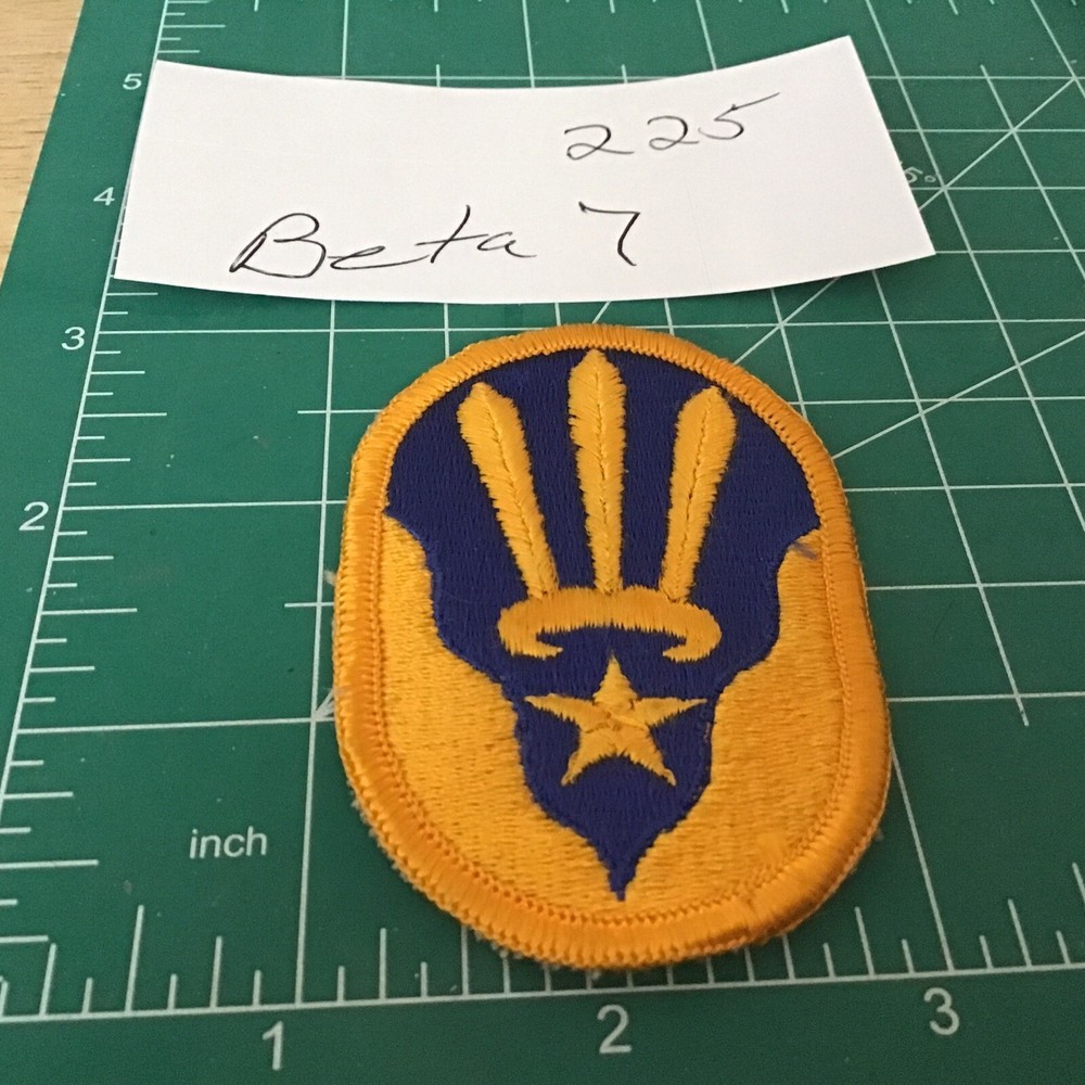 Vintage US Army 123rd Regional Readiness Command Patch