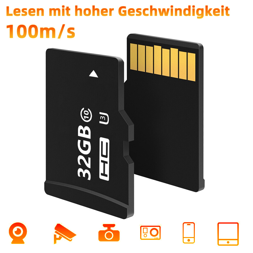 32G Memory SD Card HC Flash Card for Solar Security Camera