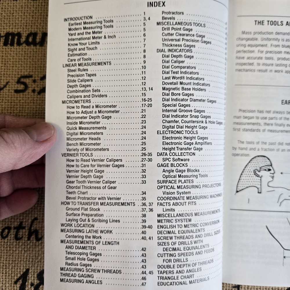 Starrett Tools & Rules For Precision Measuring Booklet Issue 7, 1997