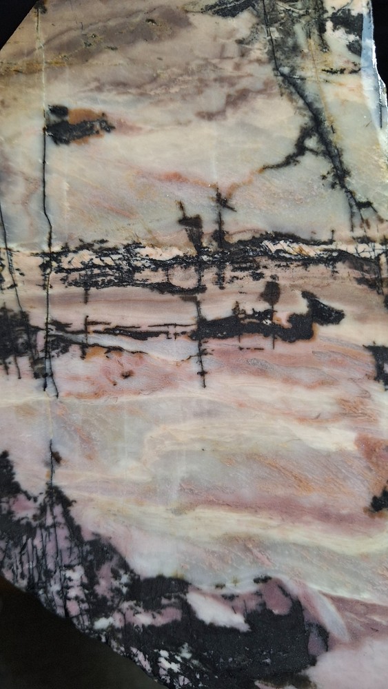 Large Rhodonite Slab