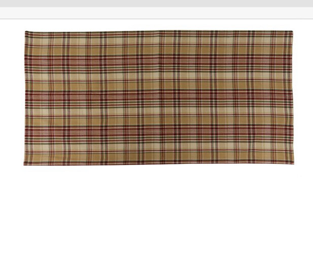 Table Runner Fall Plaid 17x36 Brand New - 2 Pack
