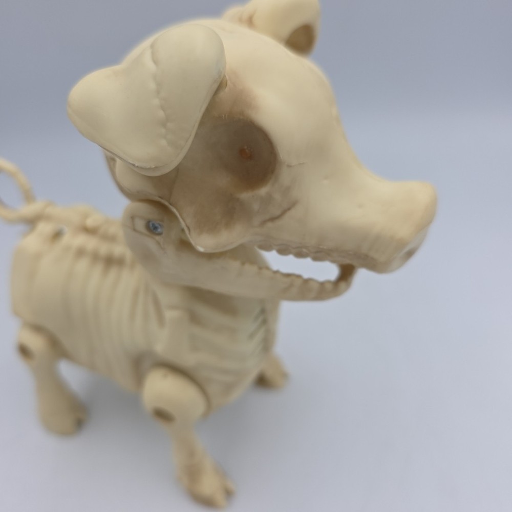 Animated Pig Skeleton 7"