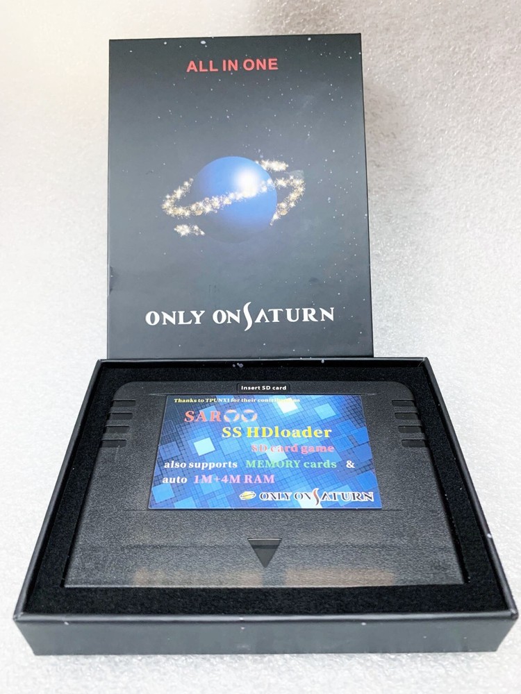SEGA Saturn SAROO cartridge flash HD loader SD Card Optical loader Elite version