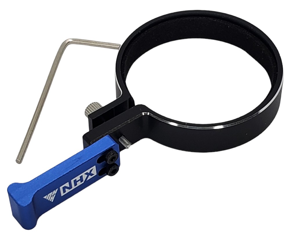 NHX RC One-Handed Control Transmitter Steering Wheel Trigger Conversion kit Blue