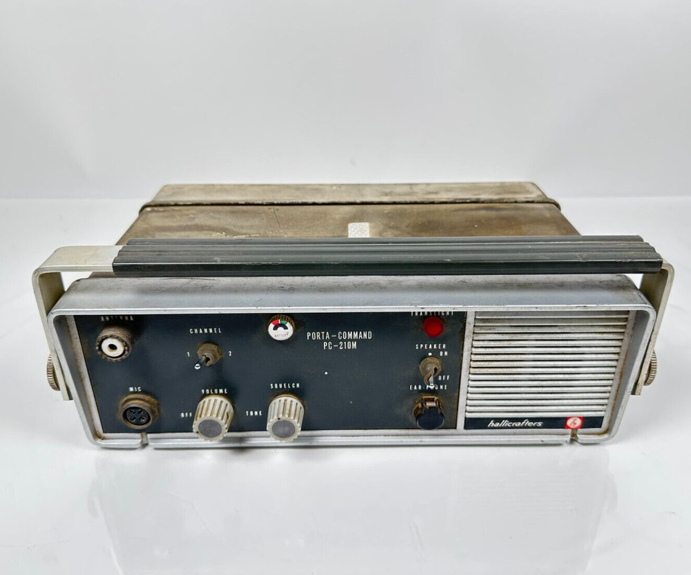 Hallicrafters PC-210M Porta Command Solid State 2 channel FM transceiver