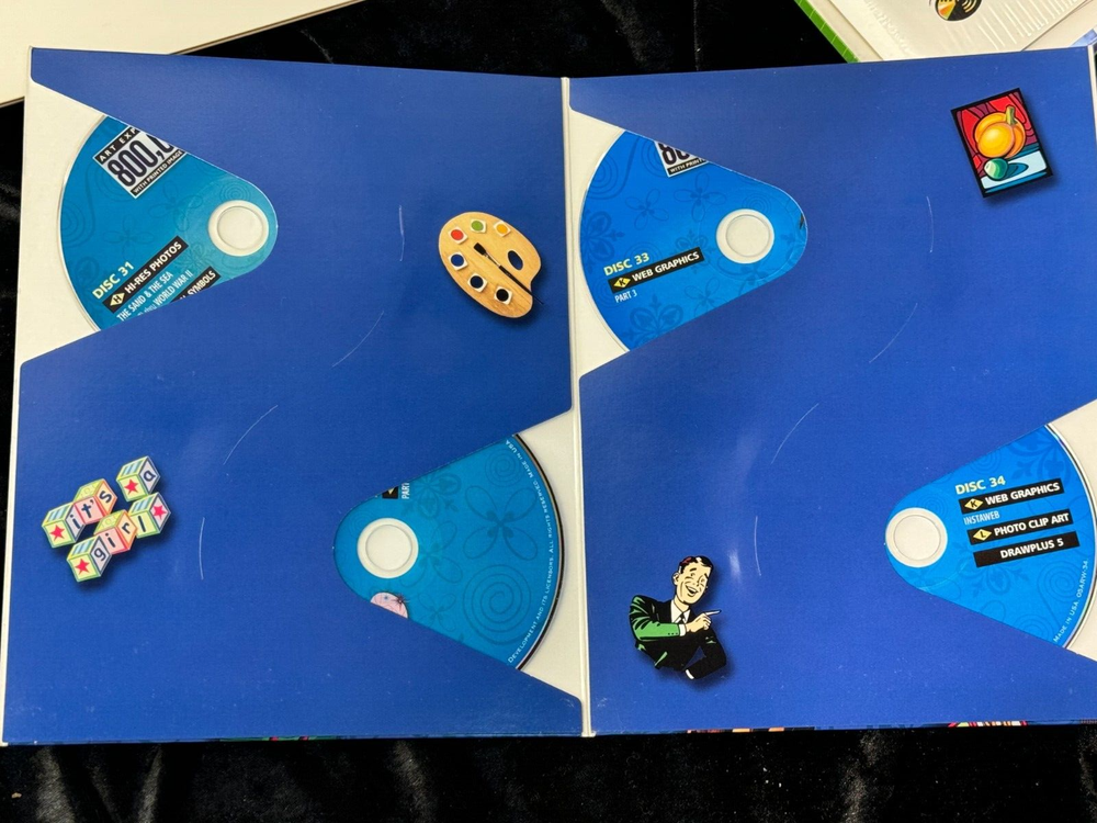 Art Explosion Image Library CD-ROM Media