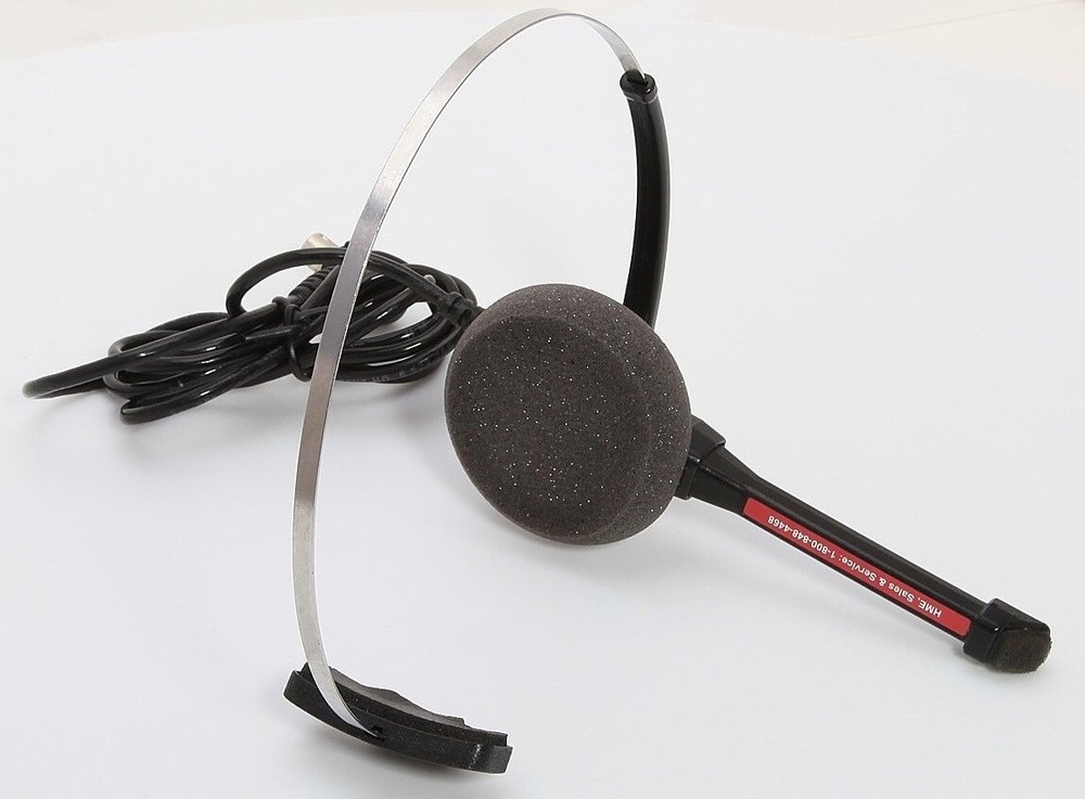 NEW HME HS12 Headset For COM6000 COM6100 Wireless Drive Thru Intercom Beltpacks