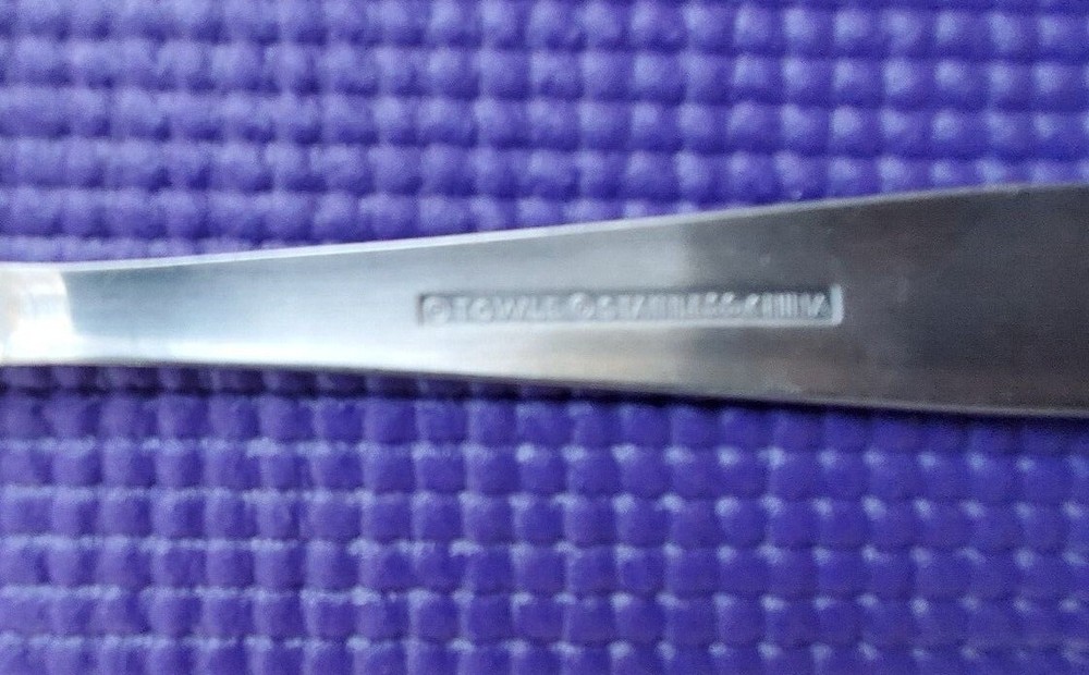 Towle Stainless ARIEL SATIN Pattern DINNER FORK Teaspoons 7 3/8"