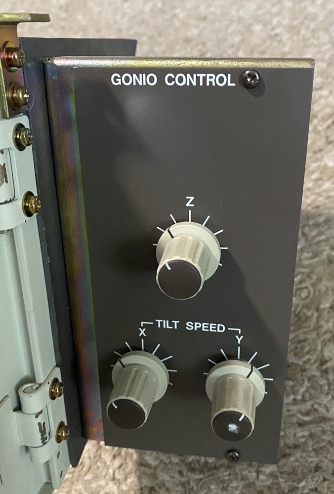 JEOL Gonio Control Panel from JEM 2010 Transmission Electron Microscope - EM1