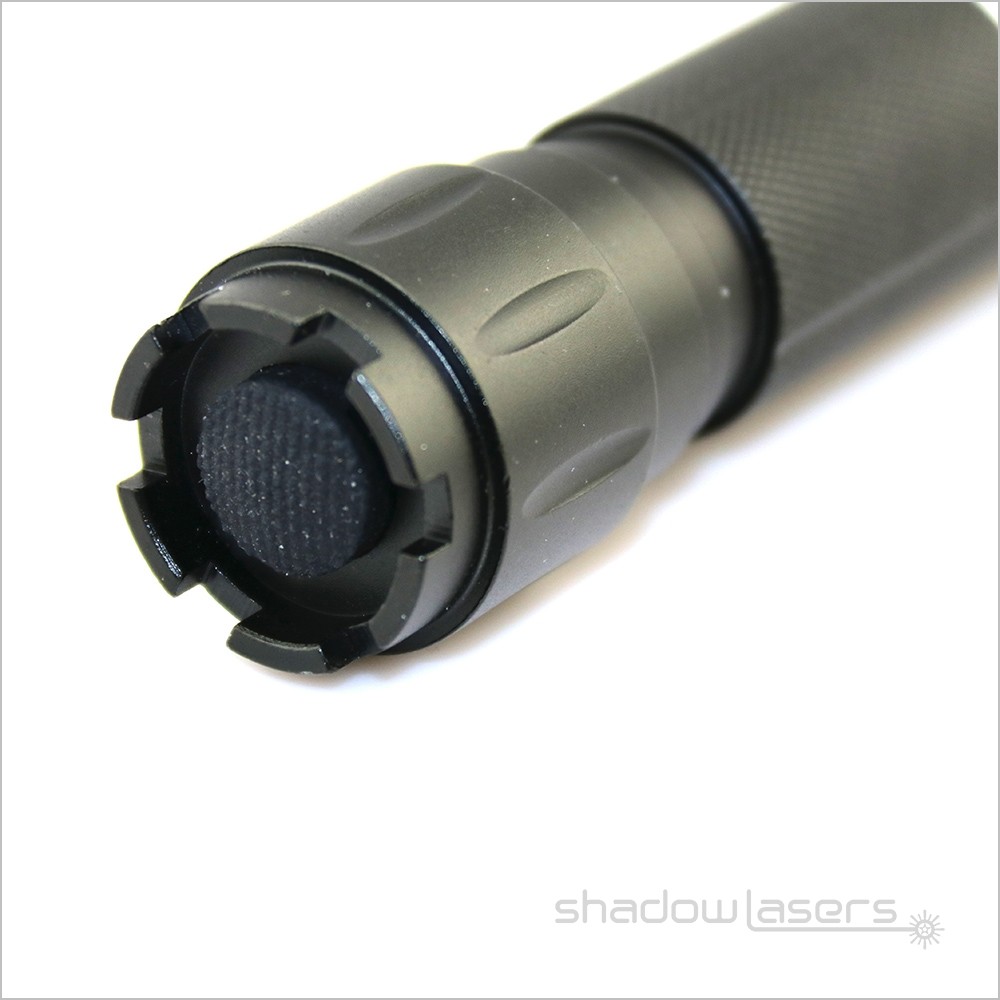Adjustable Focus Laser Pointer GR 520nm Flashlight Visidle Beam Light+Case