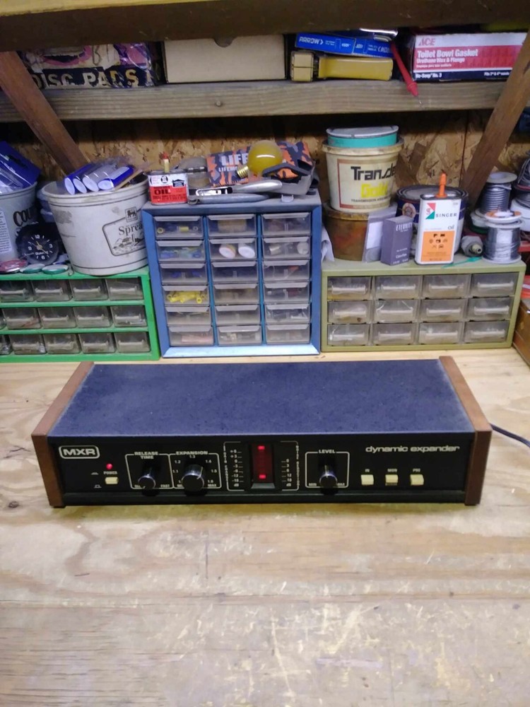 MXR 132, Stereo Dynamic Expander, Early Black Version, Vintage Unit MAKE OFFER