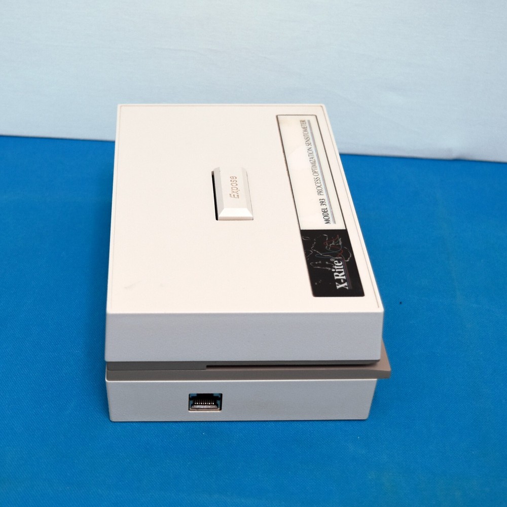 X-Rite 393 Dual Color Process Control Optimization Sensitometer Excellent Condit