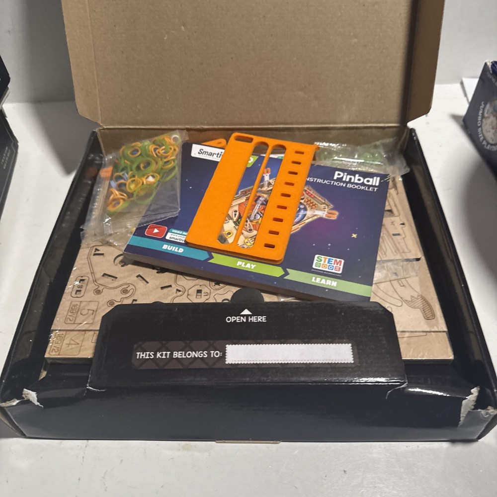 DIY Pinball Machine Kit Smartivity Award Winning Arcade