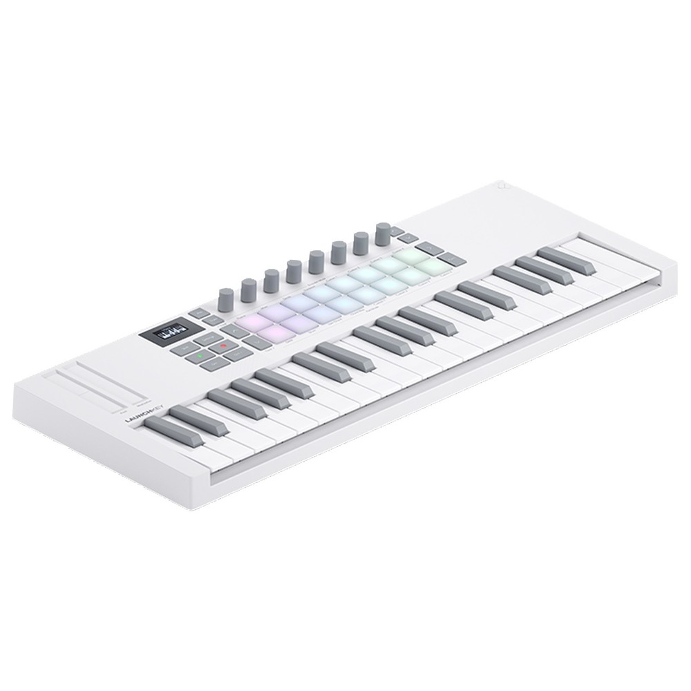 Novation Launchkey 49 MK4 White 49-Note Controller Keyboard with Bag