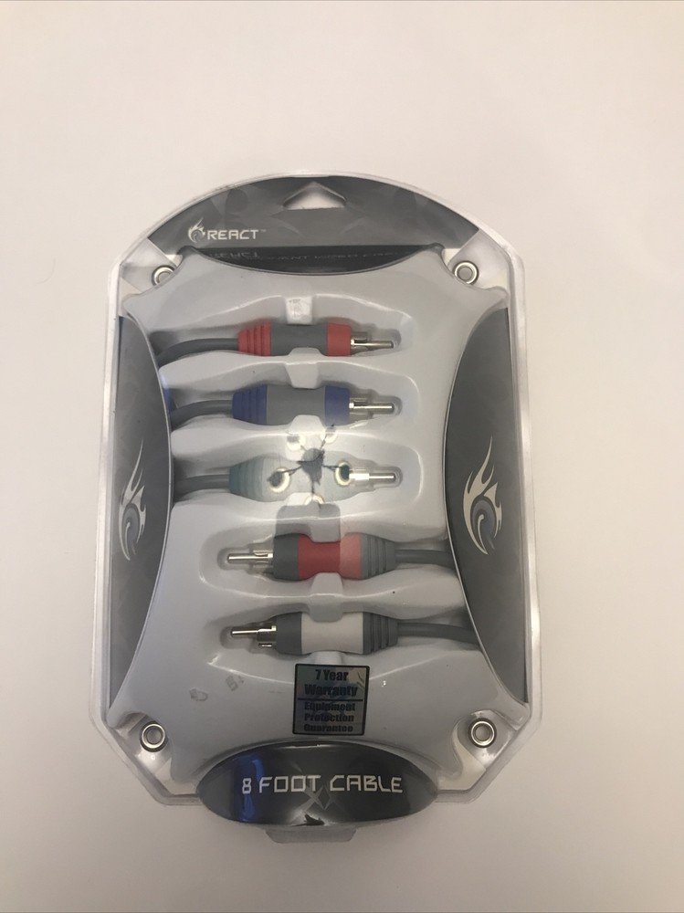 React Component Video Cable 8FT: Best Video Format for Nintendo Wii New Sealed