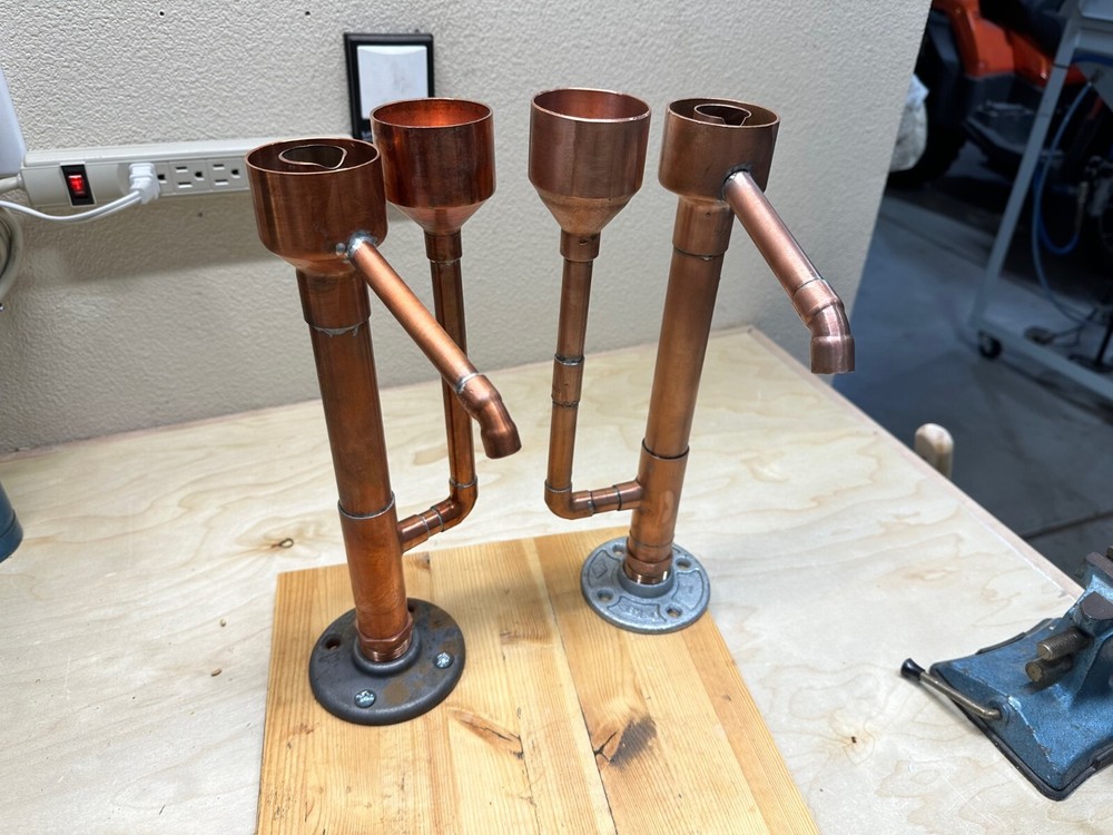 Handcrafted Copper Proofing Parrot for distilling. Fully assembled Free shipping