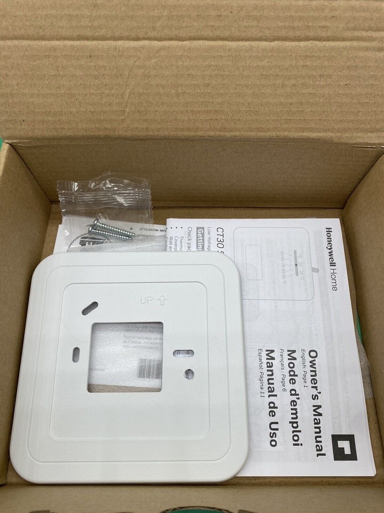 Honeywell Non-Programmable Heat Only Thermostat Model CT30A