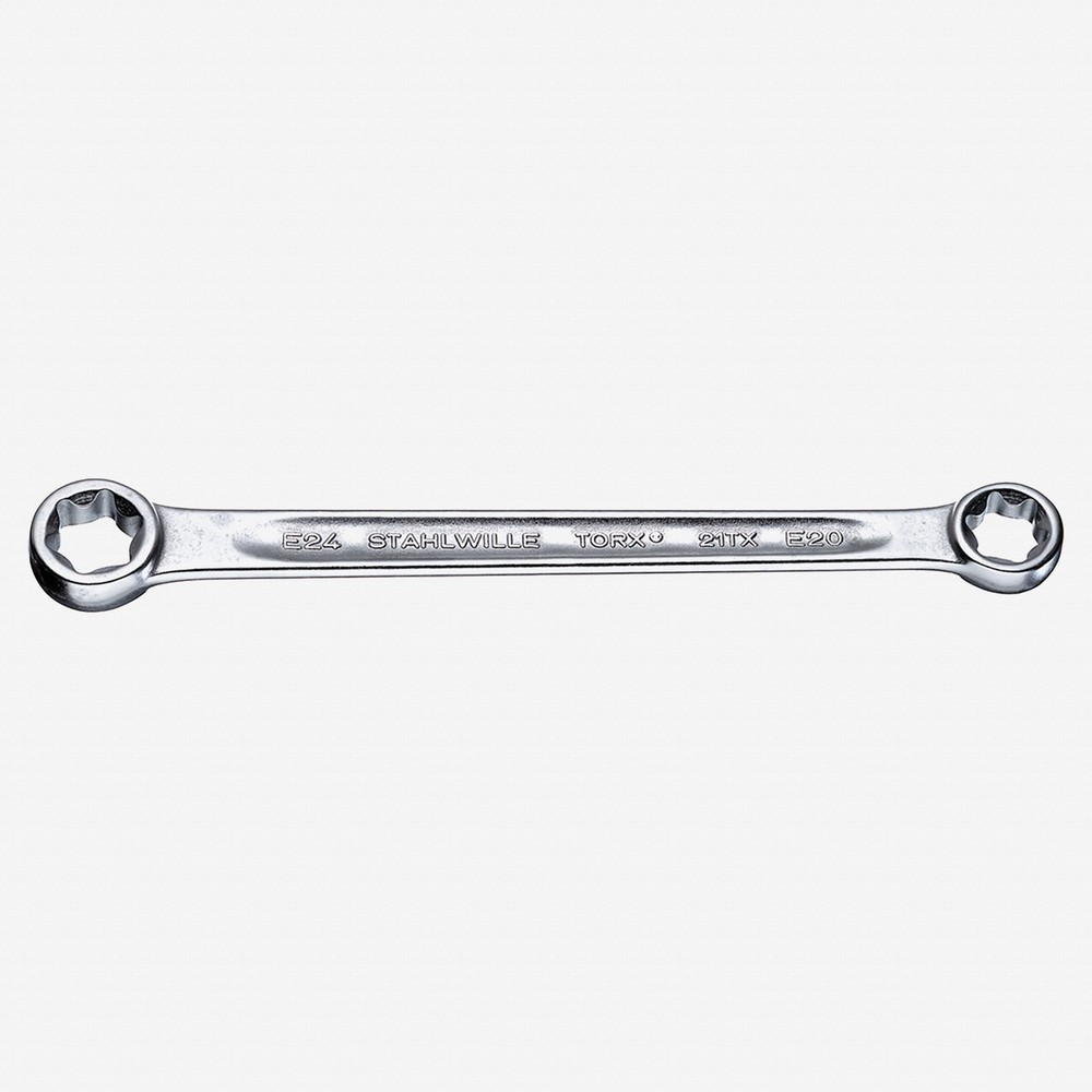 Stahlwille 21TX Double Ended Ring Spanner, E10 x E12