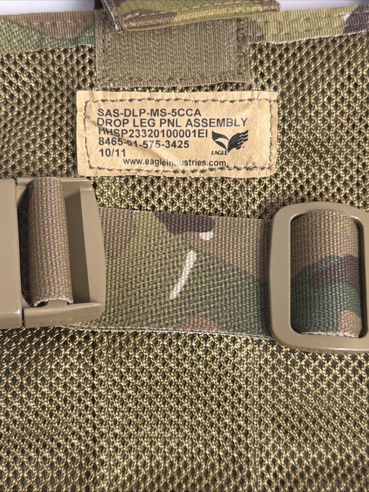 USGI SOFLCS Eagle Industries OCP Camo Drop Leg Panel Assembly CAG DEVGRU SF GWOT