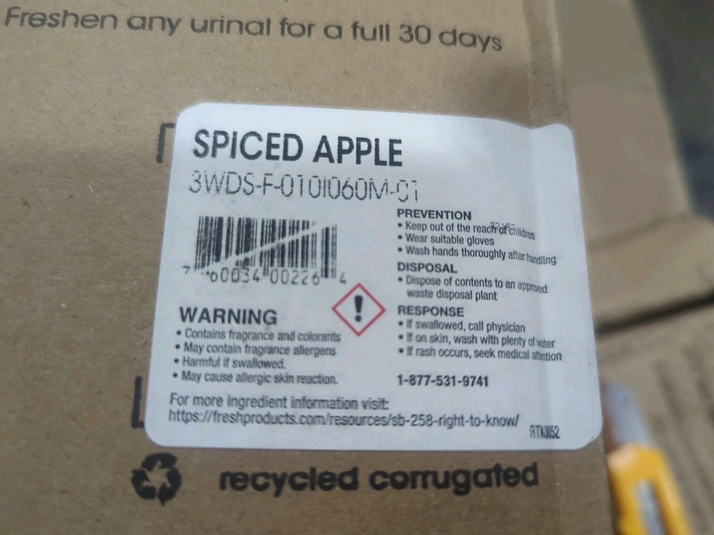 Wave 3d Spiced Apple-box Of 10