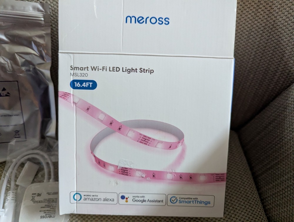 Meross Smart Wifi Led Light Strip 16.4ft (MSL320)