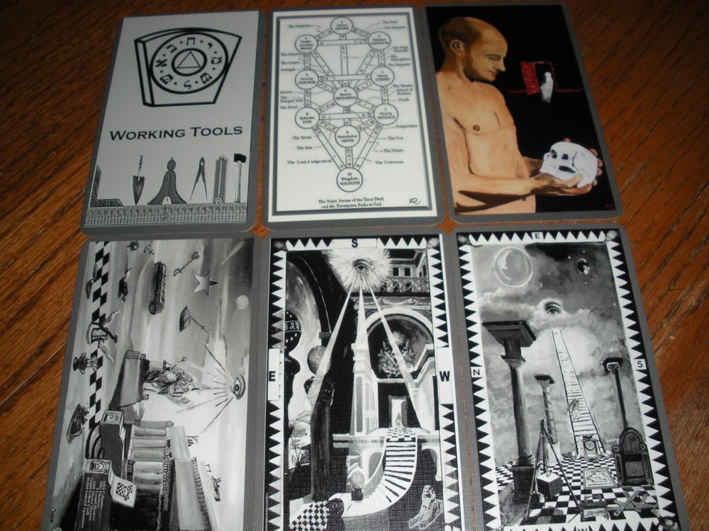 The Working Tools, Freemason Tarot Deck, 22 Major Arcana