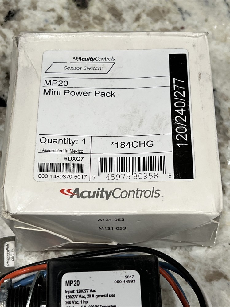 Acuity Controls / Sensor Switch MP20 120/277 VAC Mini Power Pack