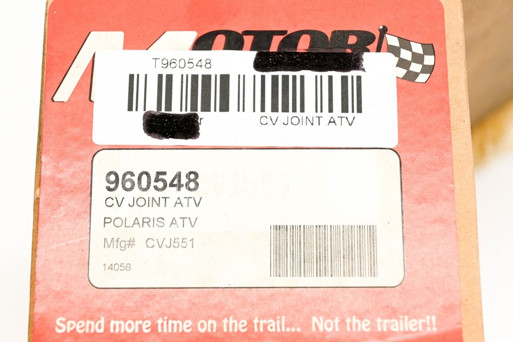 Motor Master CVJ551 CV Joint ATV NOS