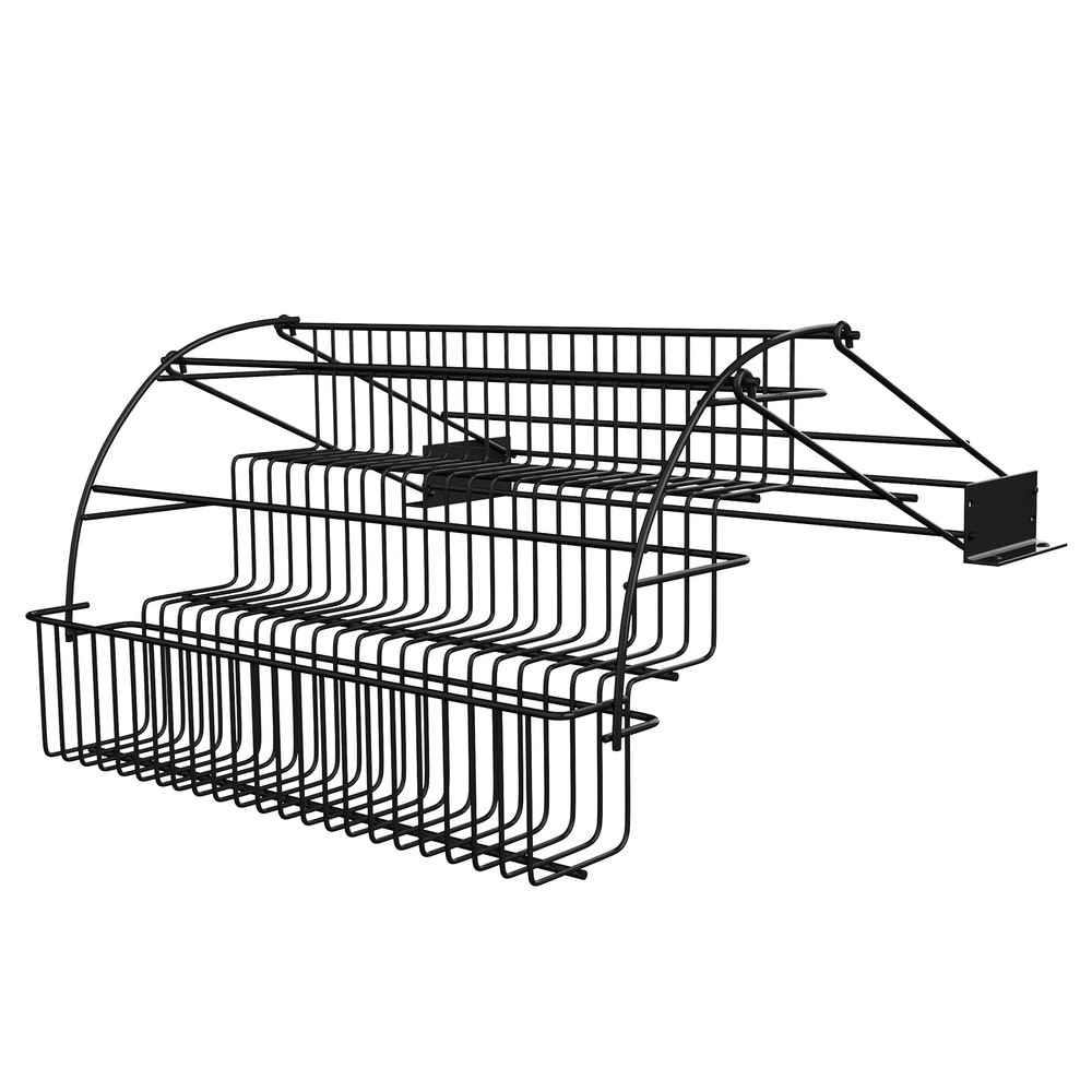 3 Tier Pull down Cabinet Spice Rack Organizer,Metal Storage Shelf for Kitchen