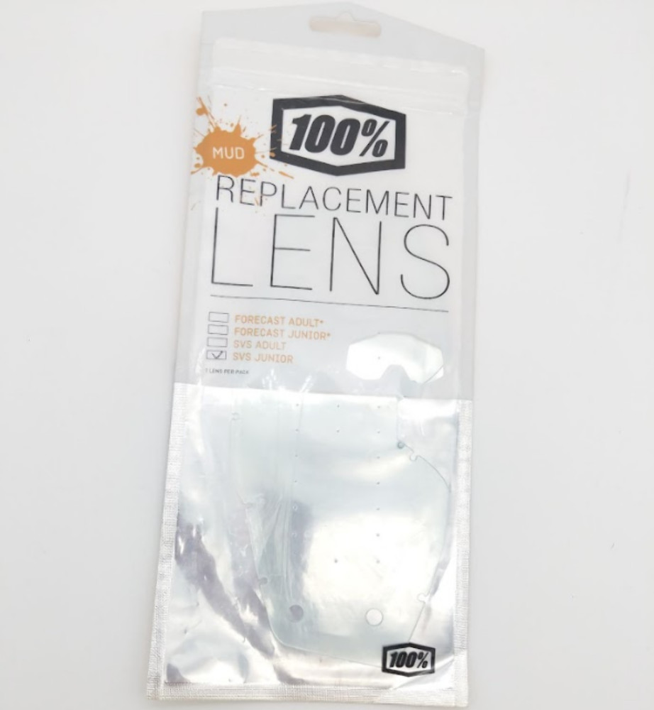 100% Youth Forecast Advanced Mud System Replacement Lenses 955223