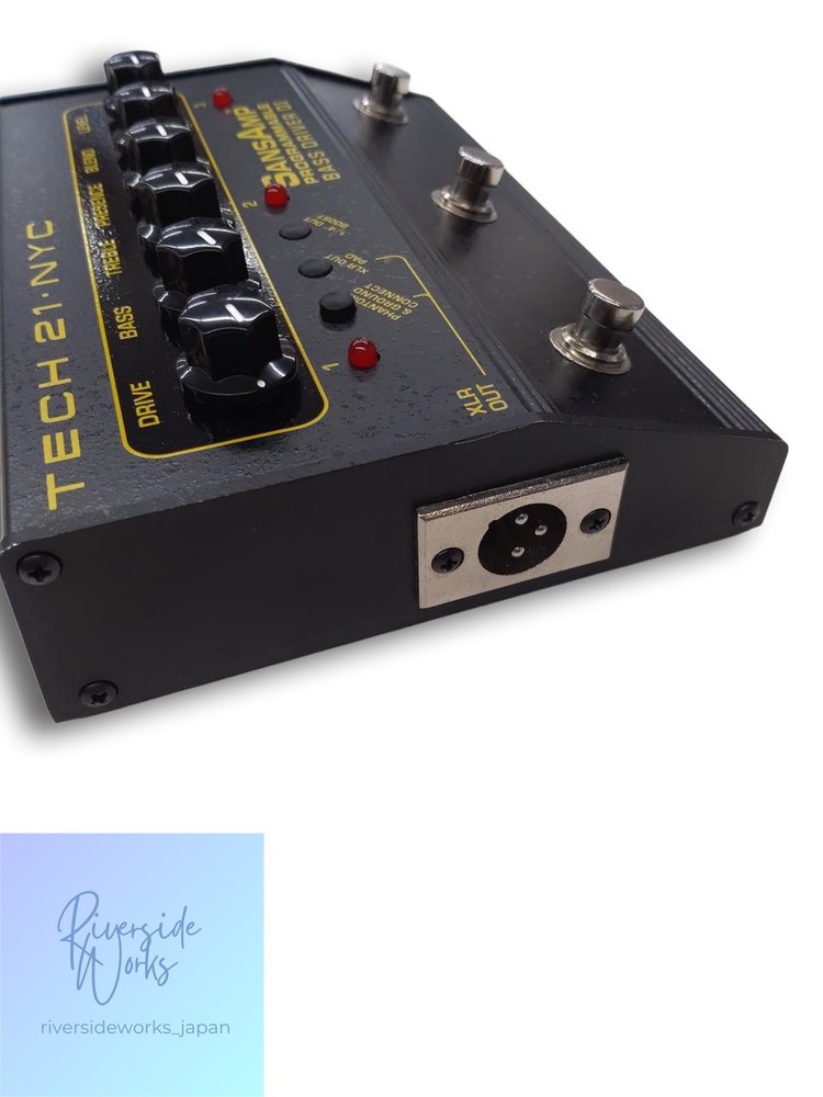 TECH 21 Programmable Bass Driver DI Effects Pedal