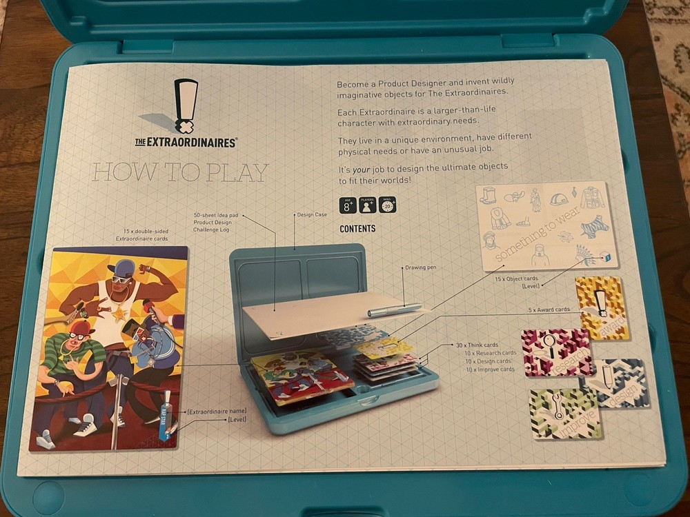 The Extraordinaires Design Studio Challenges 8+ - Original 2013 Version