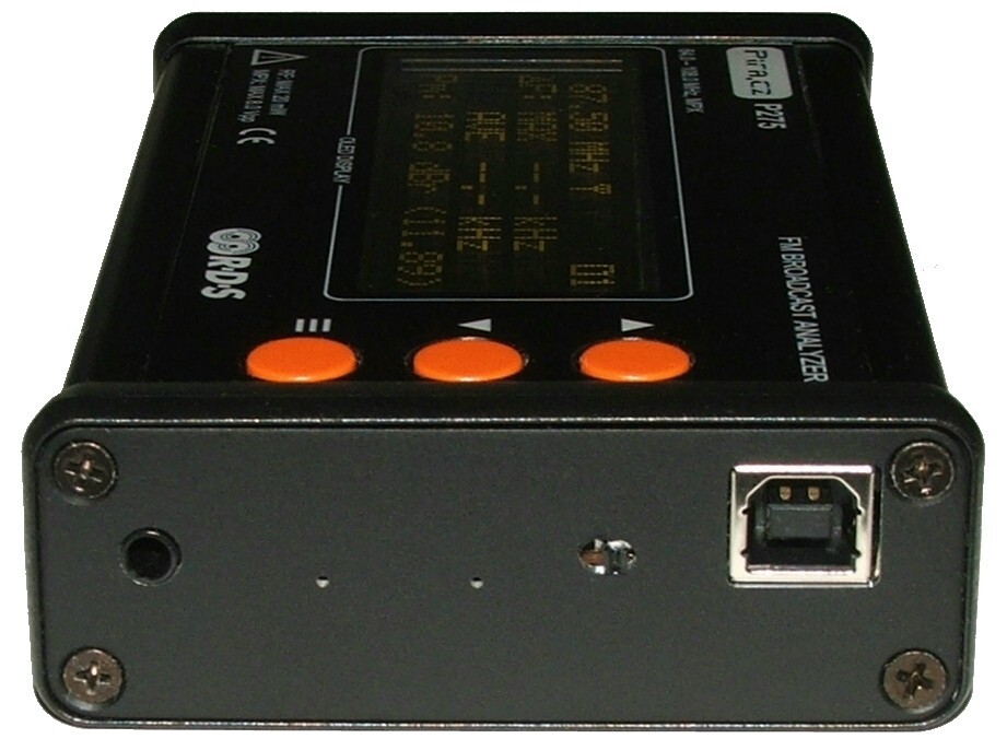 PIRA P275 FM Broadcast Analyzer Modulation Meter RDS Decoder