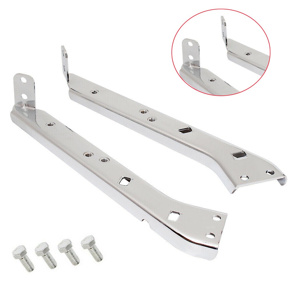 Saddlebag Rails Support Brackets For Harley Touring Electra Glide FLHT 1985-2008