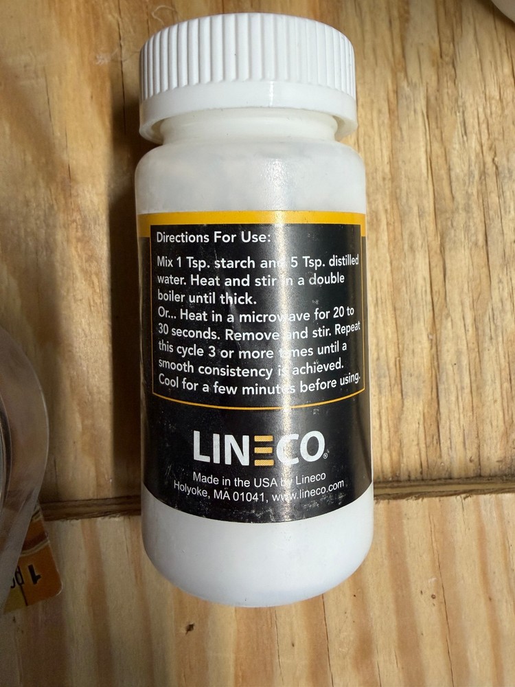 Lineco pure rice starch for wheatpasting (neutral pH)