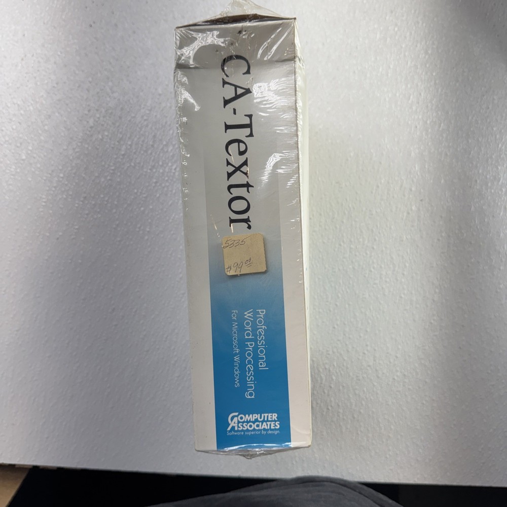 Vintage CA-Textor Professional Word Processing DEMO VERSION Computer Associates