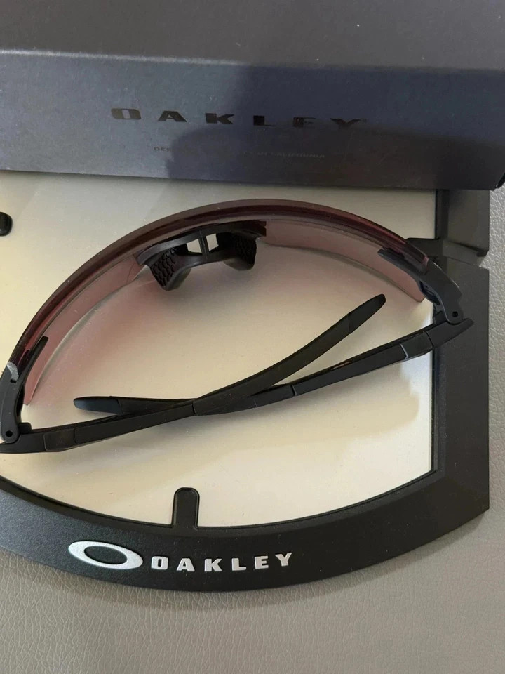 Oakley OO9471 Encoder Shield Sunglasses Matte Black Prizm Dark Golf w/case